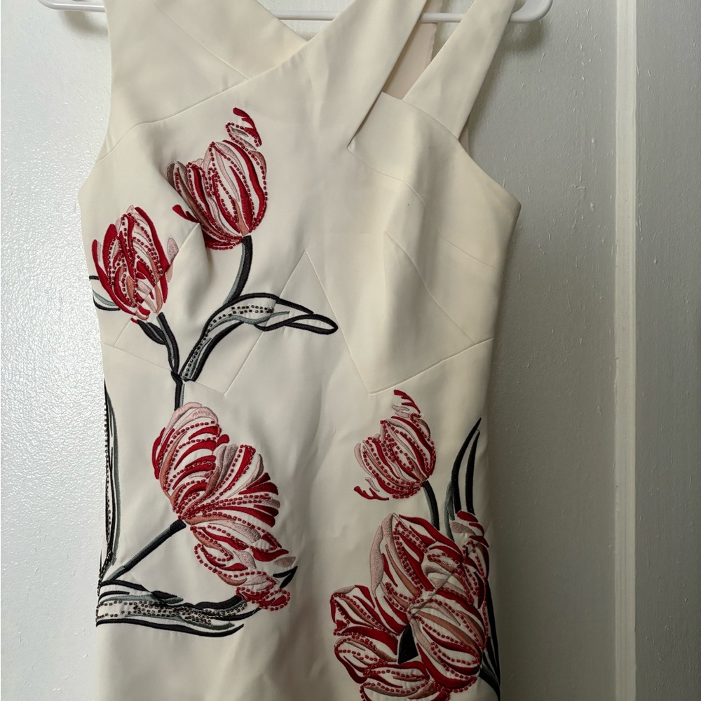 Karen Millen ivory cocktail dress, size 4 - Picture 11 of 14